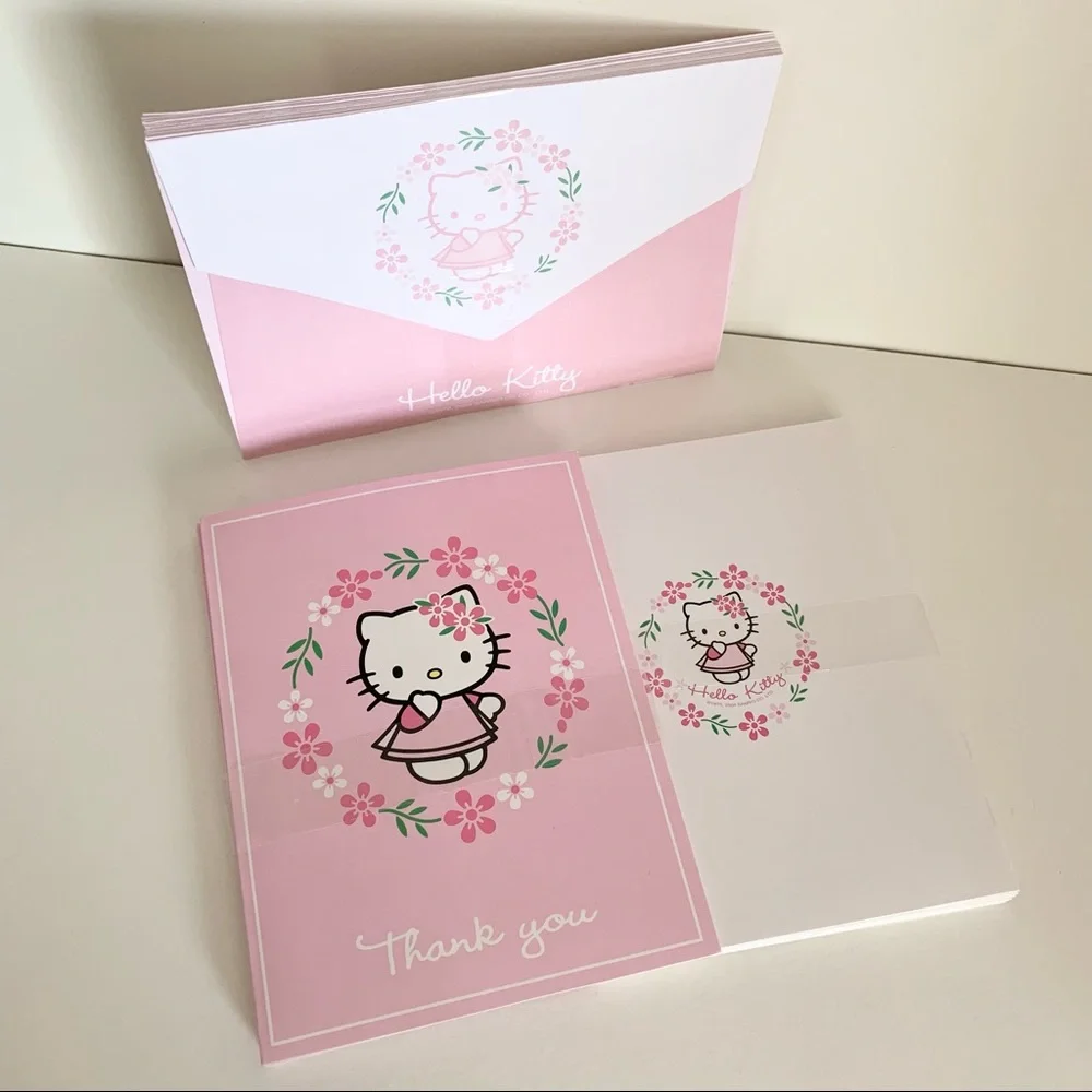 Vintage New y2k Hello kitty card set